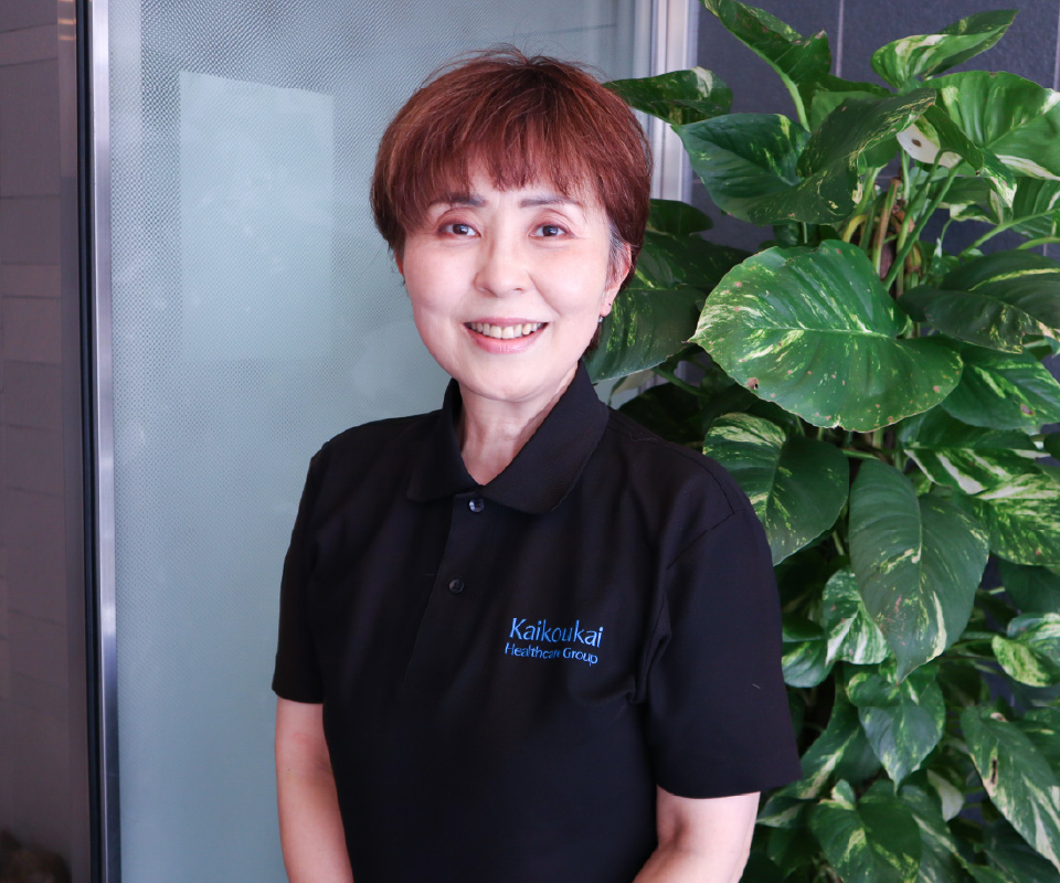 医療法人偕行会 在宅医療事業部 看護部長 三宅 喜代美の写真