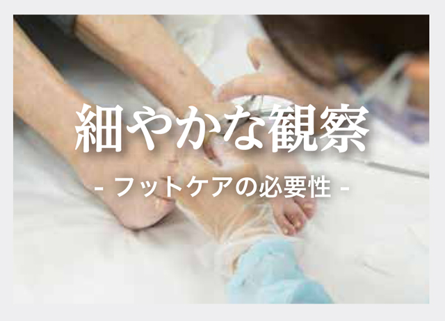 細やかな観察